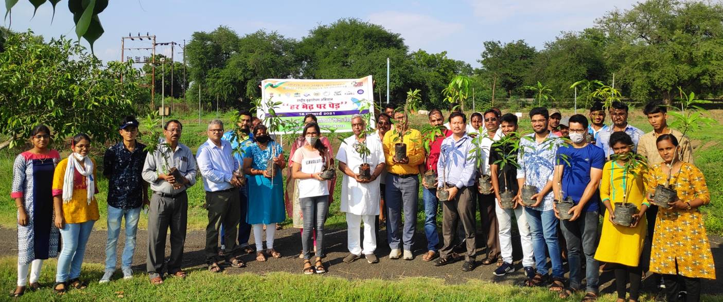 Plantation Drive on ICAR’s 93rd Foundation Day-23-7-2021